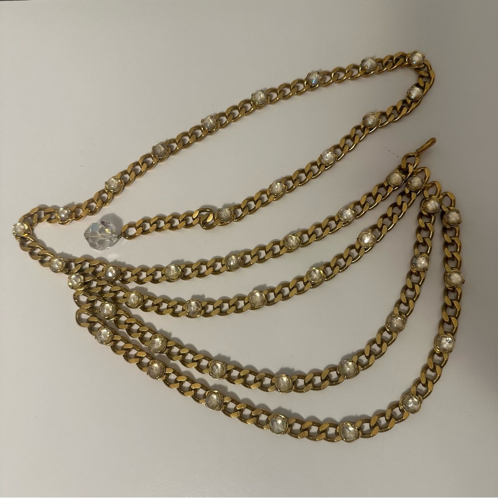 Chanel 1992 Crystal belt